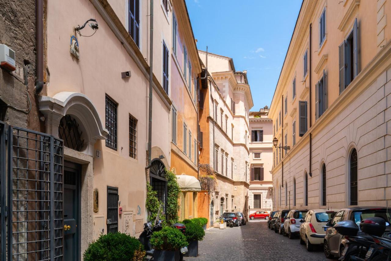 Domus Quiritum Charming, Appartamento D'Epoca A Campo De' Fiori Rome Buitenkant foto