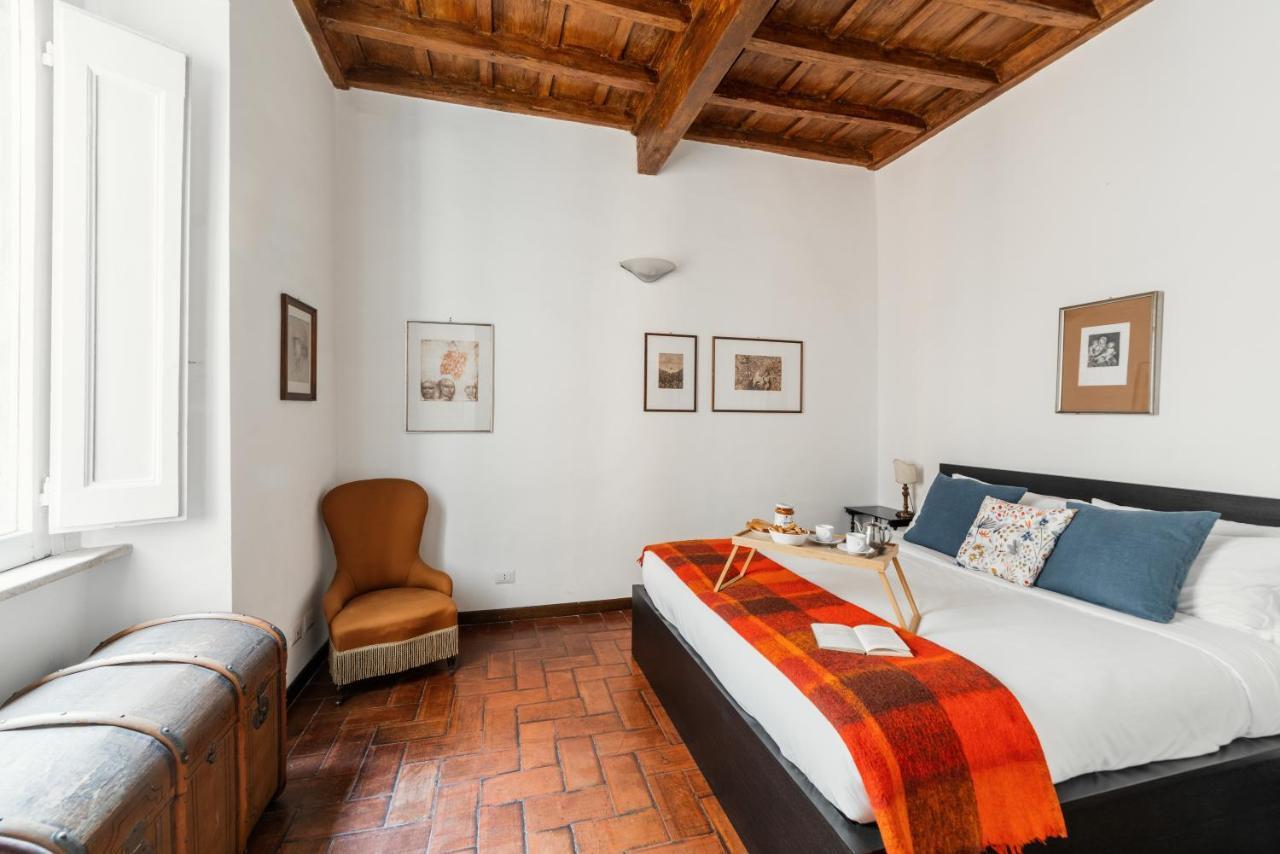 Domus Quiritum Charming, Appartamento D'Epoca A Campo De' Fiori Rome Buitenkant foto