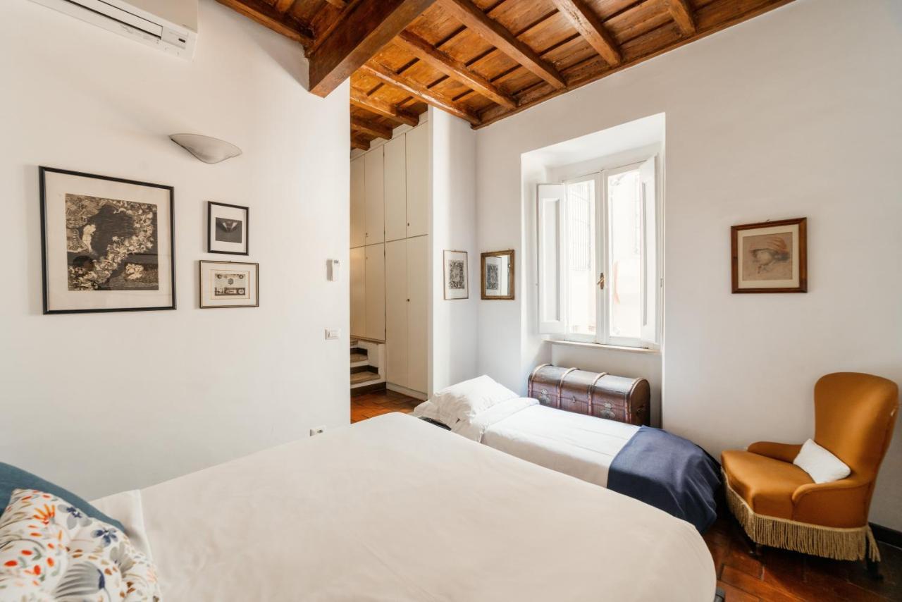 Domus Quiritum Charming, Appartamento D'Epoca A Campo De' Fiori Rome Buitenkant foto