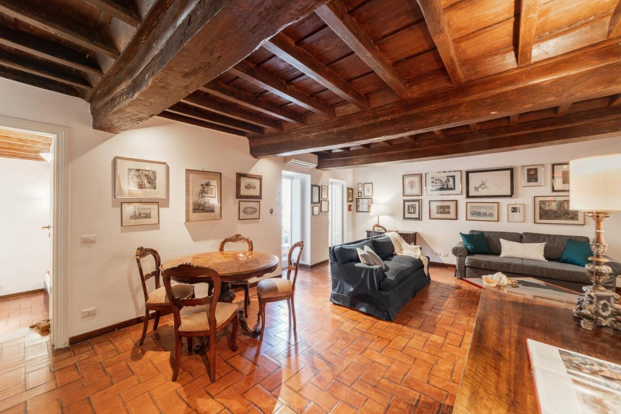 Domus Quiritum Charming, Appartamento D'Epoca A Campo De' Fiori Rome Buitenkant foto