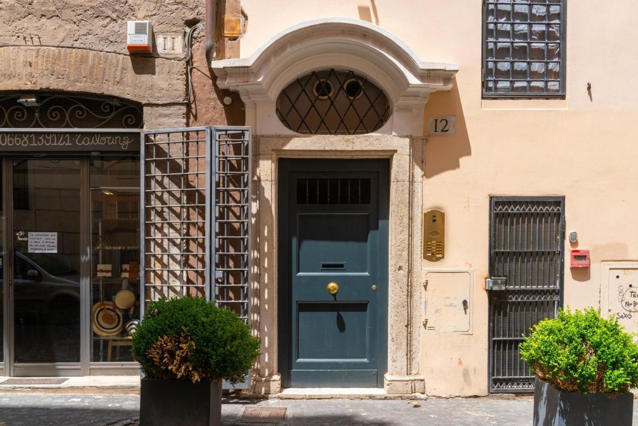 Domus Quiritum Charming, Appartamento D'Epoca A Campo De' Fiori Rome Buitenkant foto